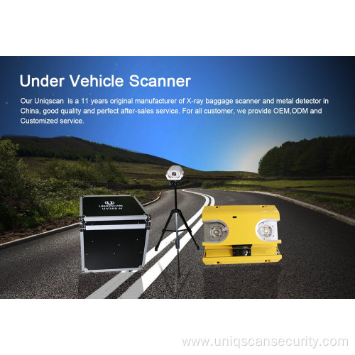 Portable Car Bomb Detector Under Vehicle inspection system